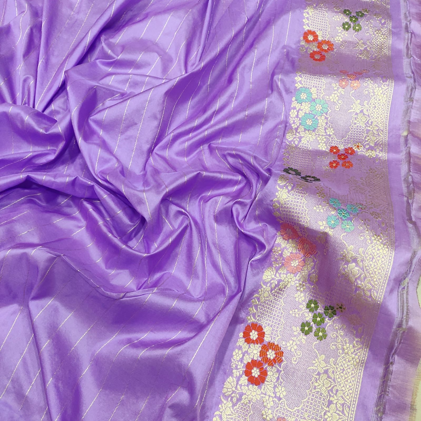 Savisha tissue handwoven silk saree Indian sarees - Saffronfashionindia