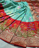 Vintage Banarsi saree Karan silk sarees blouse