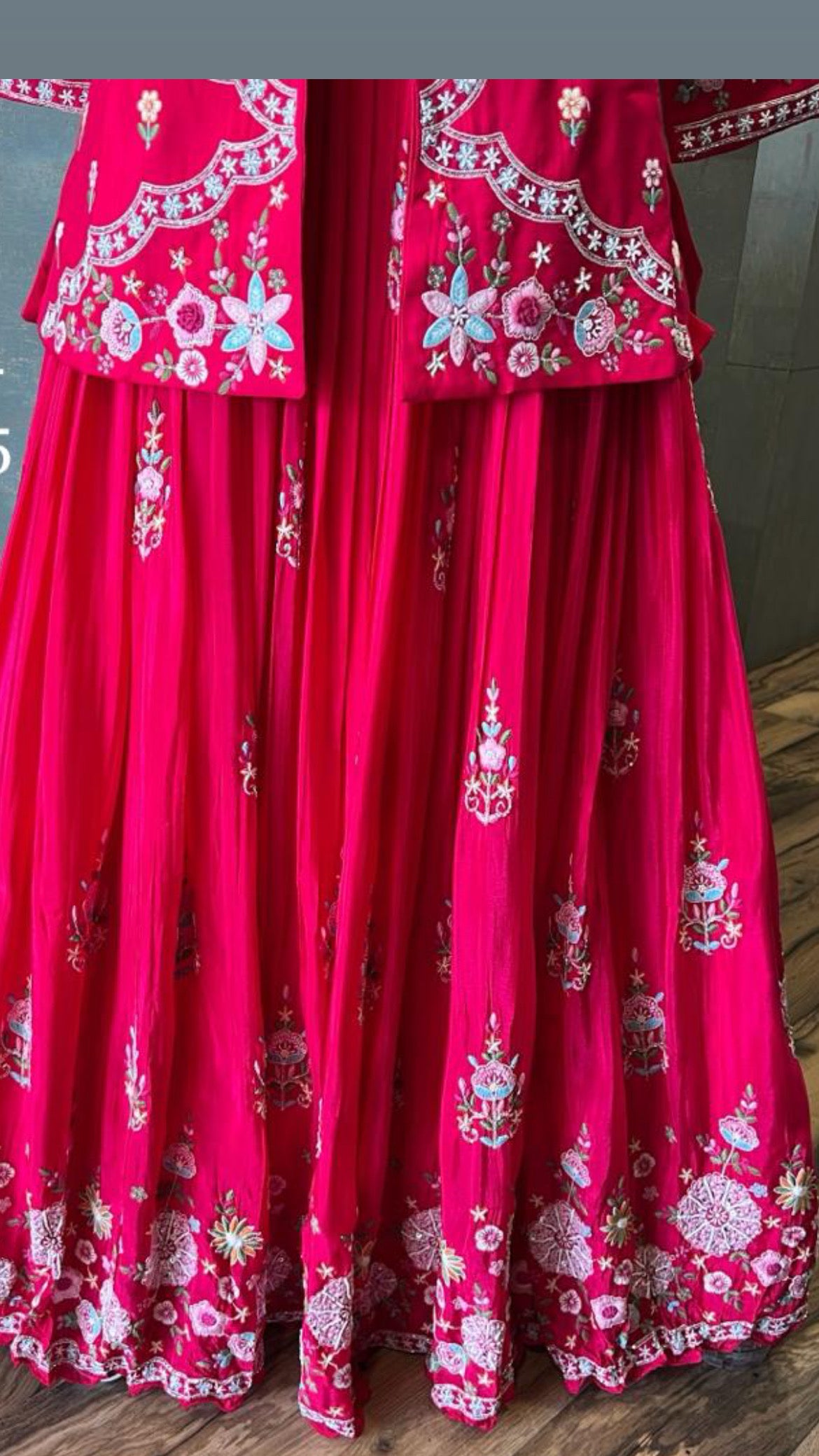 Women Indowestern Dress wedding dress Bridesmaids dress - Saffronfashionindia