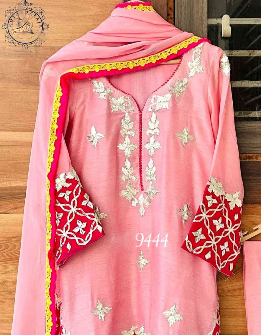Embroidered salwar suit Indian salwar suit Traditional suit SaffronFashion