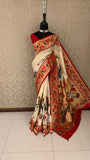 Maharani styled inspired Paithani saree