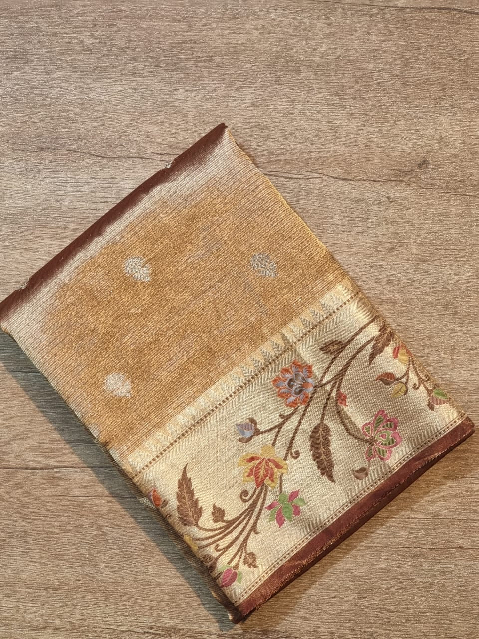 Bulandi double tissue organza sarees - Saffronfashionindia