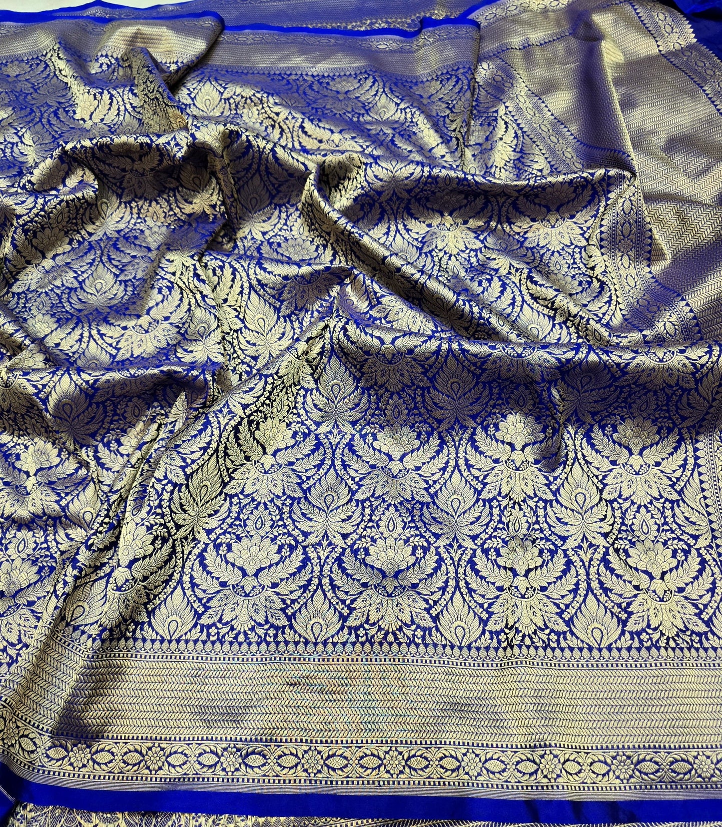 Vintage Banarsi silk saree royal saree heritage saree celebrity sari - Saffronfashionindia