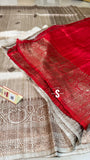 Tussar handwoven luxury saree Indian saree blouse