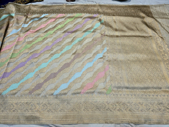 Contemporary iktara saree tissue saree kadwa sarees handwoven sari blouse SaffronFashion