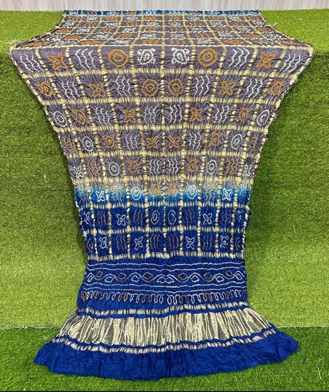 Gharchola dupatta gajji silk dupatta handmade dupatta