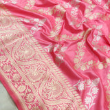 Chandani Katan silk handwoven saree