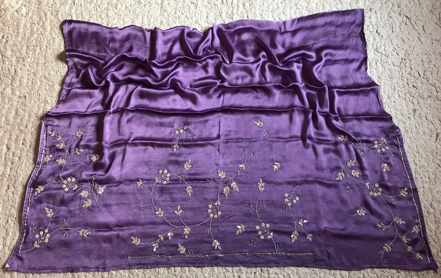 Pearl Lavender Rich Premium Saree Reception Saree - Saffronfashionindia