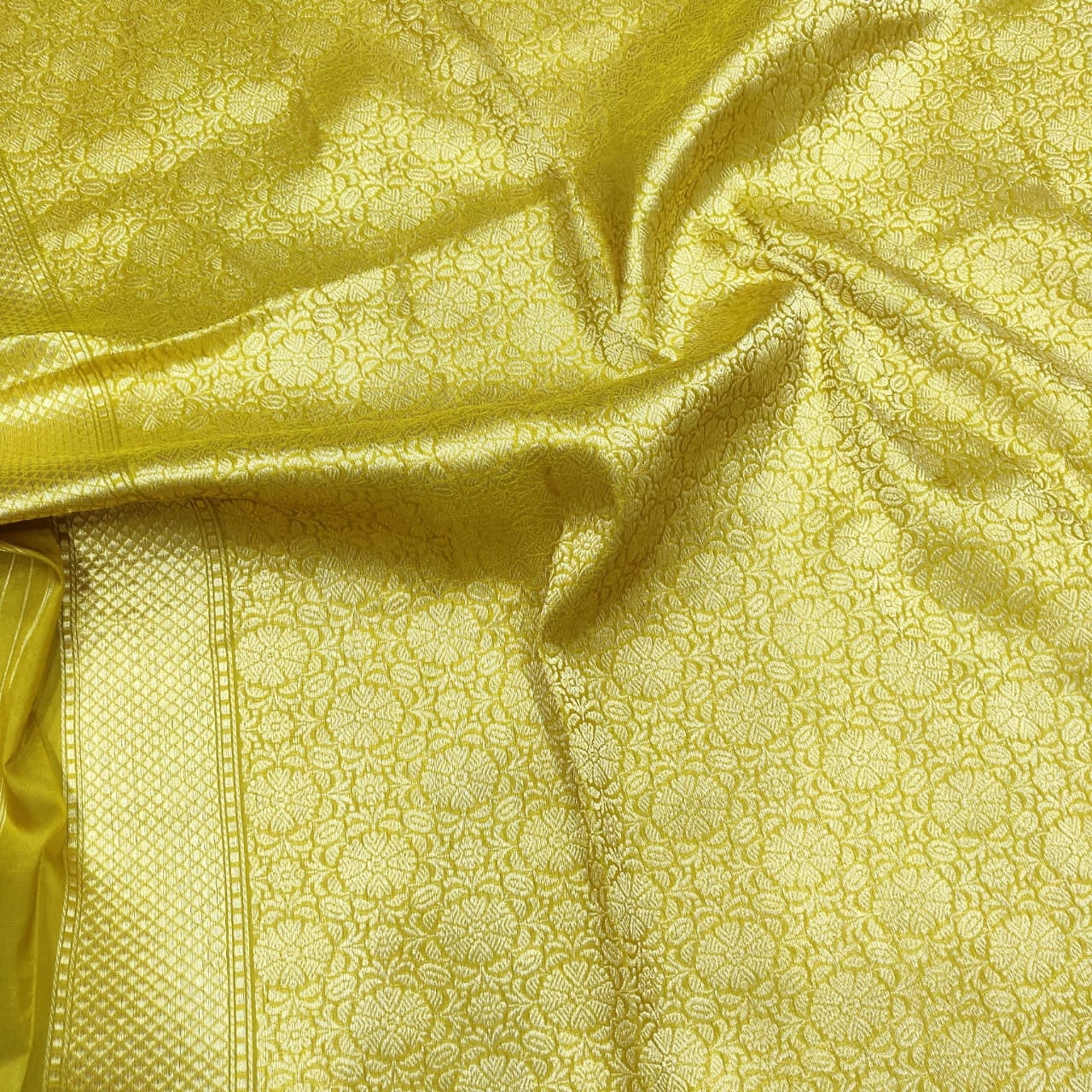 Meenakari inspired kora handwoven sarees - Saffronfashionindia