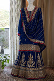 Rebica Embroidered Zari Gharara Set Pakistani Dress