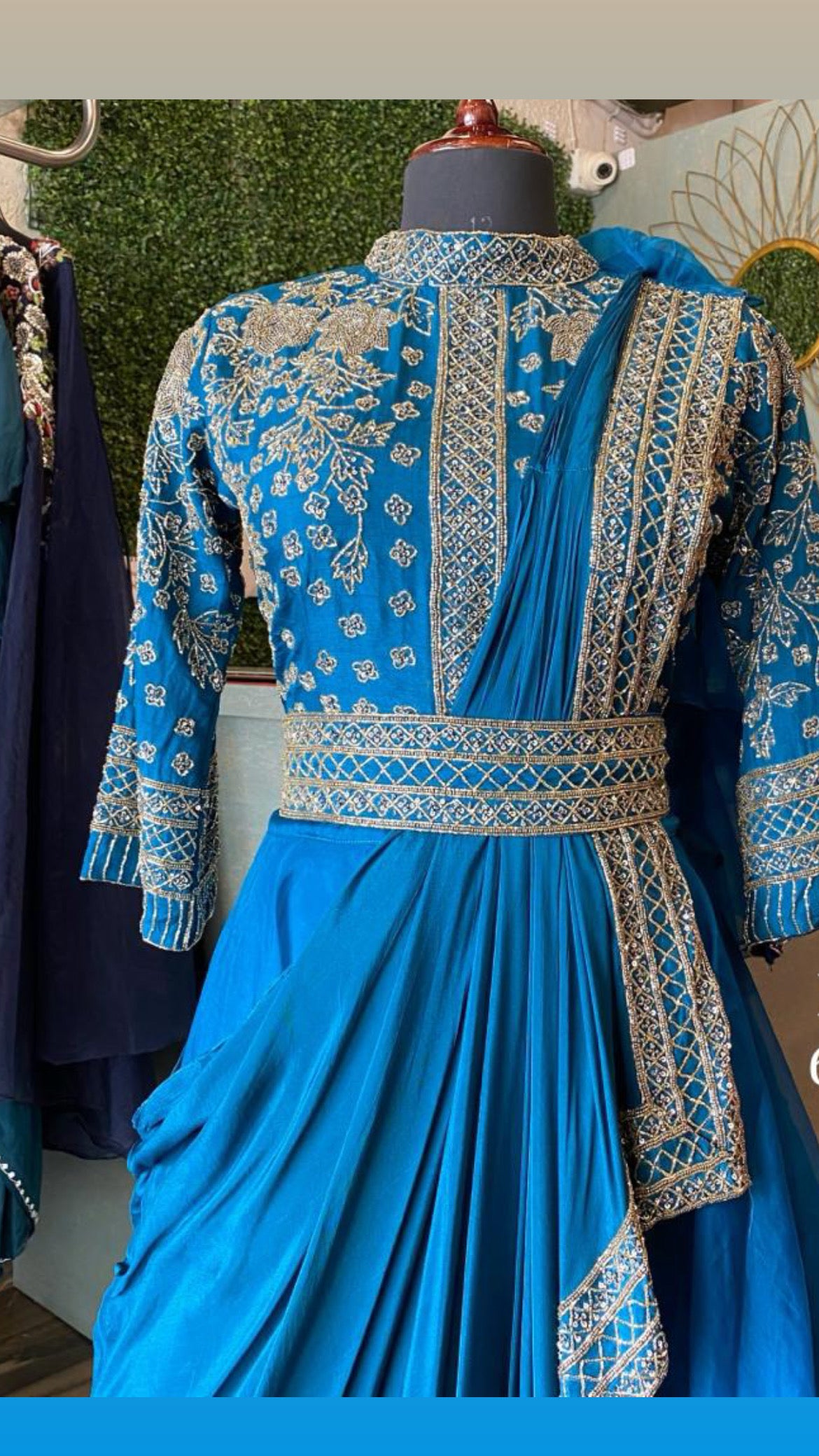 Mariam Indowestern dress Sangeet Dress - Saffronfashionindia