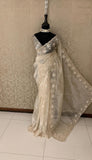 Inayat organza saree Partywear sarees beautiful sari