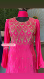 Pink Leela kurta gharana dress