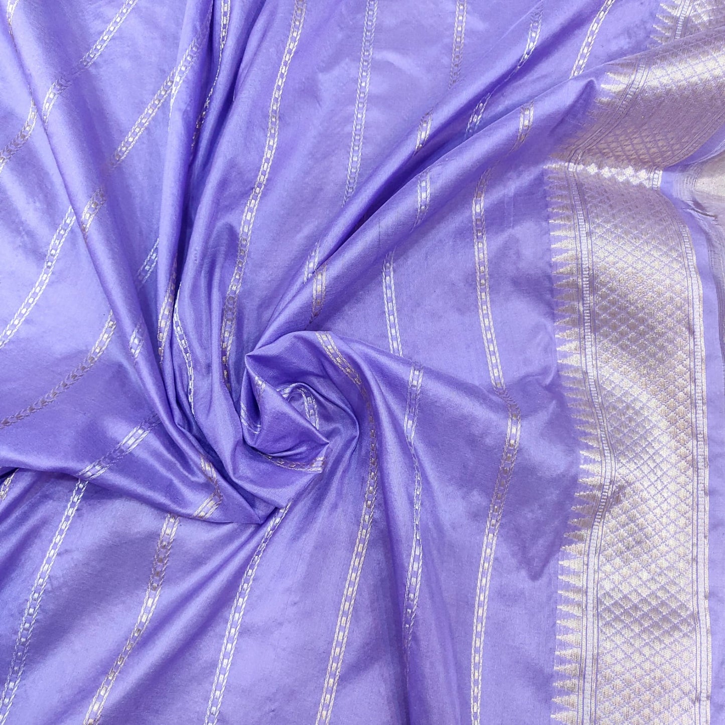 Tissue handwoven exclusive saree - Saffronfashionindia
