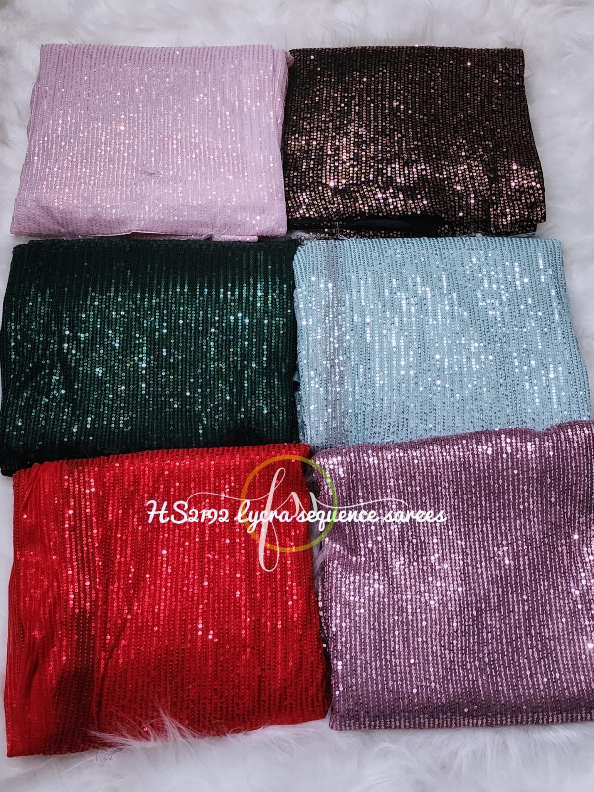 Celebs inspired sequins partywear sarees - Saffronfashionindia