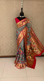 Maharani styled inspired Paithani saree