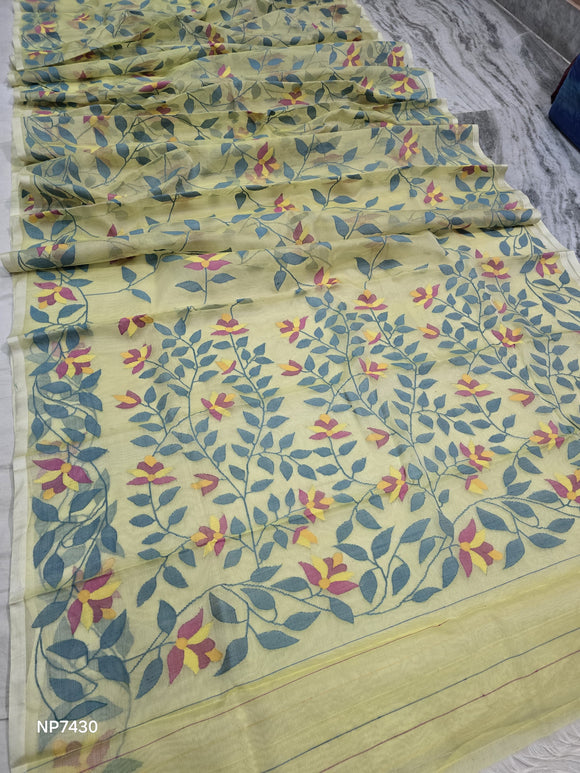 Vaminia Tantuj Jamdani saree handwoven sarees