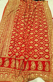 Chinkakro Gorgette Saree Indian sari