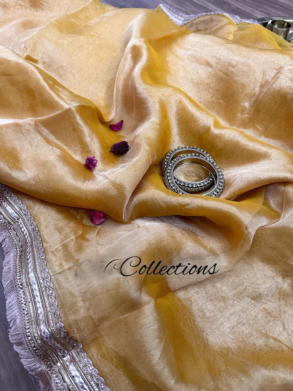 Vini Banarsi tissue silk saree weaved sarees - Saffronfashionindia