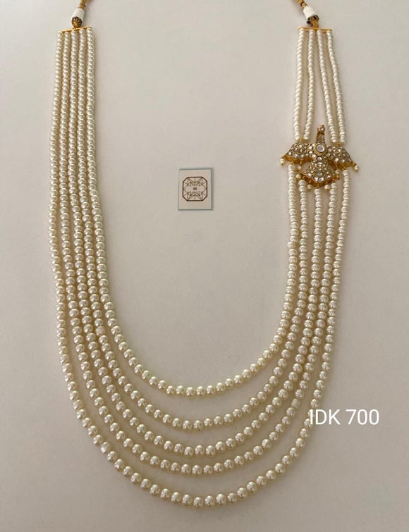 Pearl Neckpiece long necklace women jewellery SaffronFashion