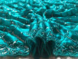 Turquoise Inspired Luxury Premium Saree