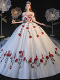 Temperament Bride Bra Trailing Mori Style Wedding Dress