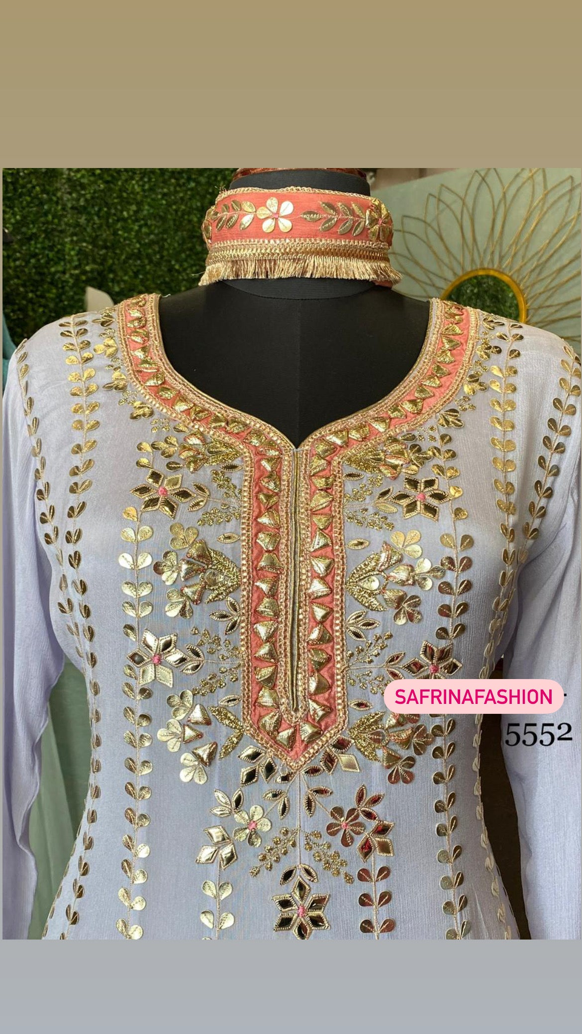 Aastha Anarkali dress traditional dress - Saffronfashionindia