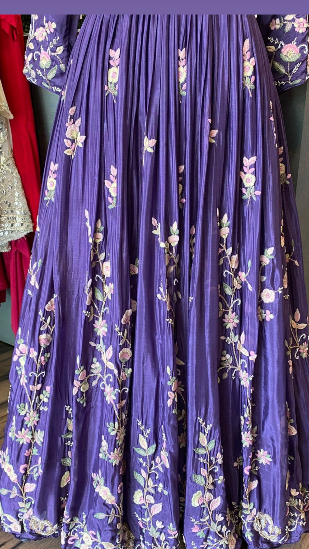 Sheema gown partywear gown - Saffronfashionindia