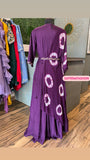 Davita silk gown dress