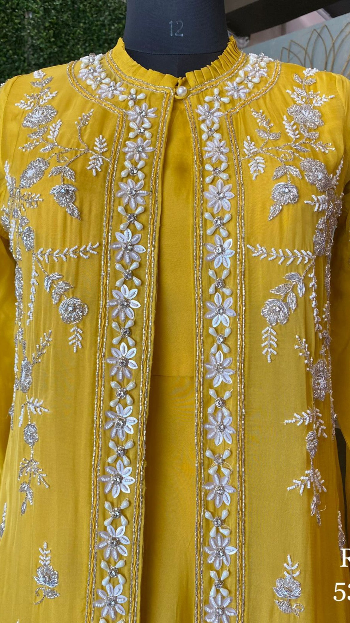 Janvir long kurta dress - Saffronfashionindia