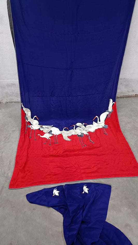 Lenavati Parsi gara sari - Saffronfashionindia