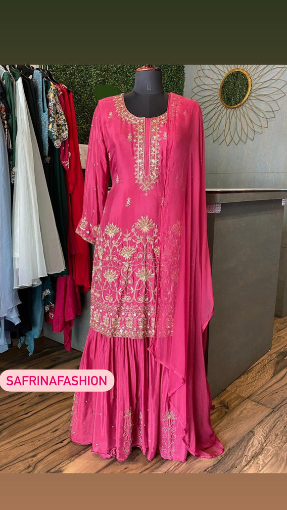 Devri Indian salwar suit reception dress