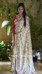 Kiasha Parsi inspired sari