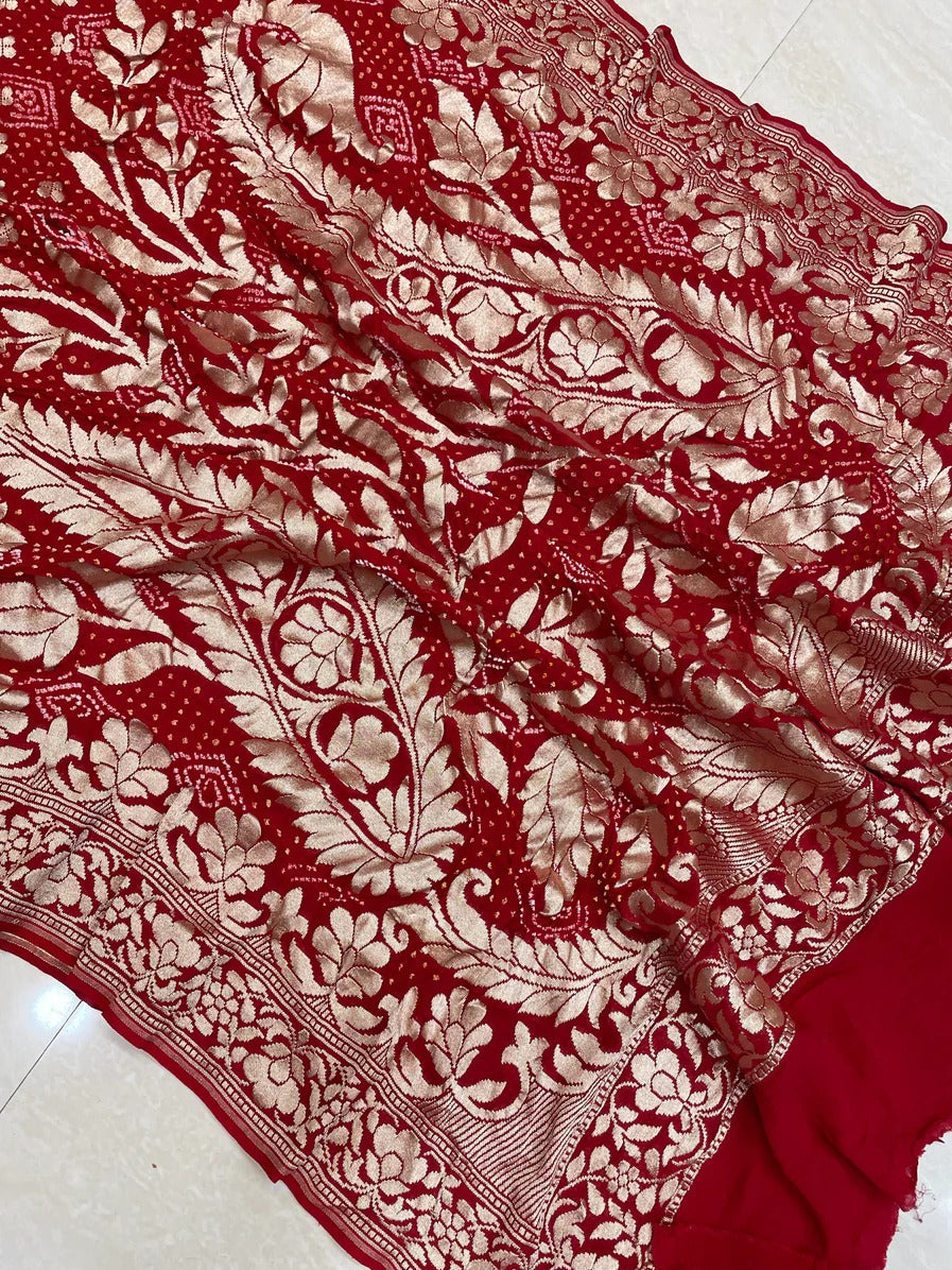 Ravin handloom dupatta - Saffronfashionindia