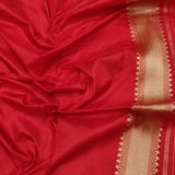 Rivaaz red bridal Katan silk sarees