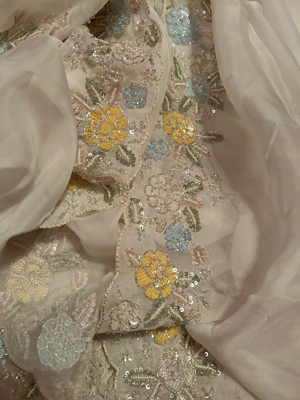 Vanisha premium organza saree - Saffronfashionindia