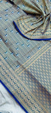 Zari weaved brocade Banarsi saree