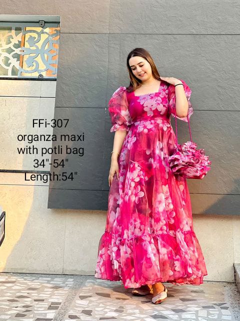 Wine floral gorgeous cocktail dress - Saffronfashionindia
