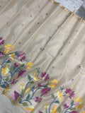 Alpa muslin jamdani saree