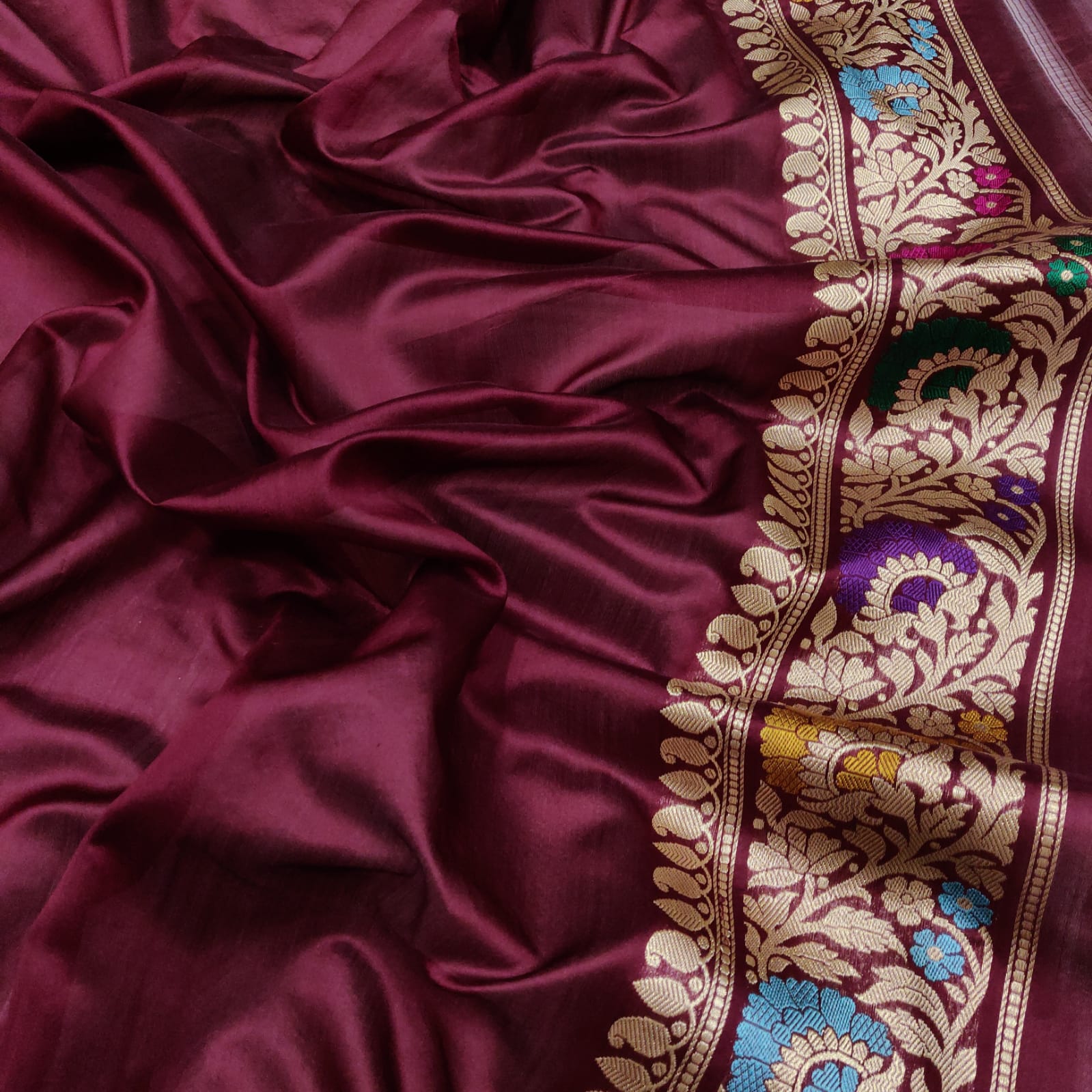 Pini kora exclusive saree - Saffronfashionindia