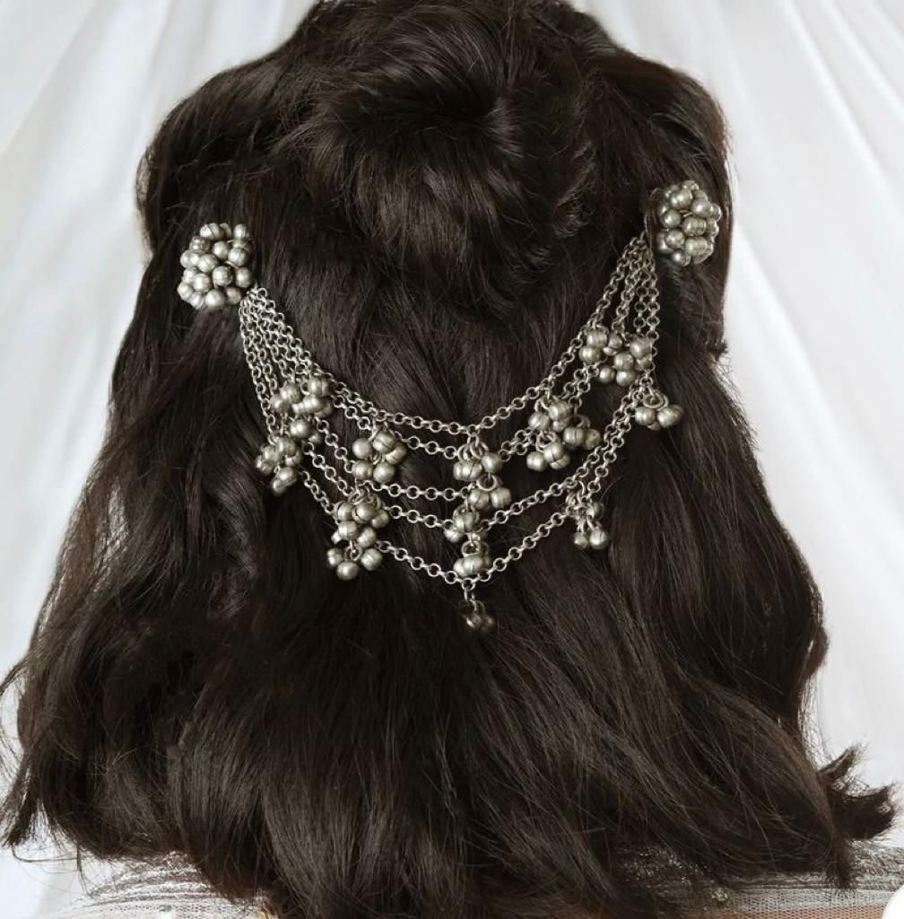 Jinat hair jewellery - Saffronfashionindia