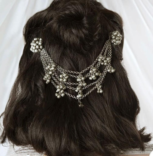 Jinat hair jewellery - Saffronfashionindia