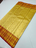 Tissue bridal Kanjeevaram saree