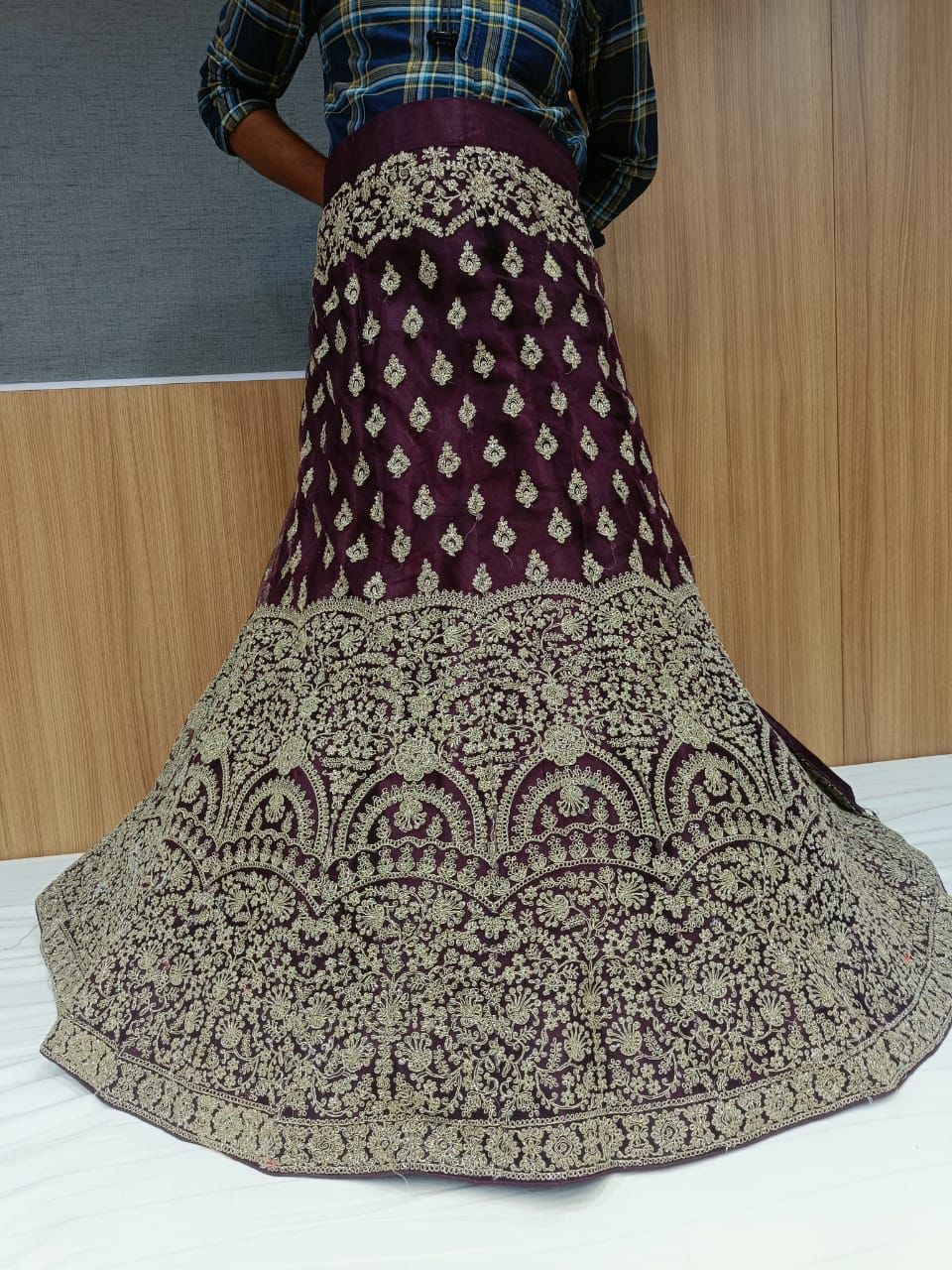 Zeba lehanga wedding bridesmaid - Saffronfashionindia