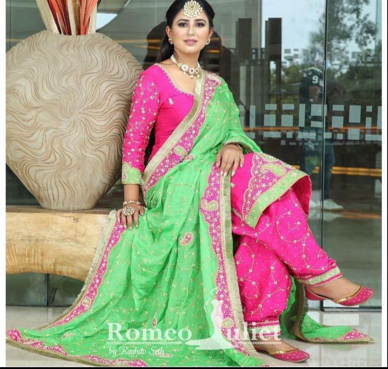 Gurmeet punjabi salwar kameez - Saffronfashionindia