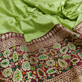 Vintage Banarsi Katan silk saree