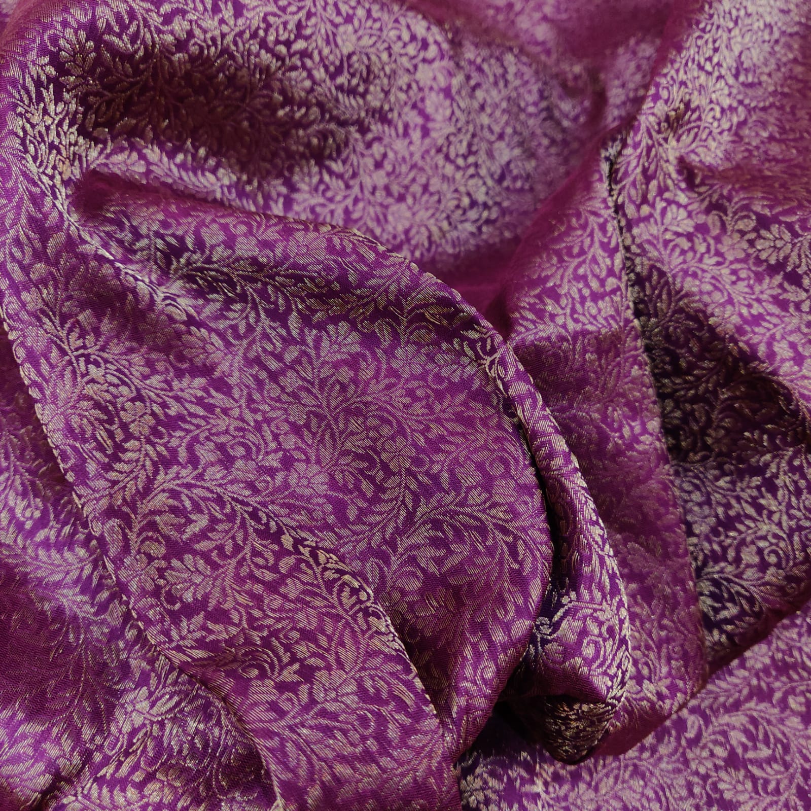 Nohira Katan silk handwoven saree - Saffronfashionindia