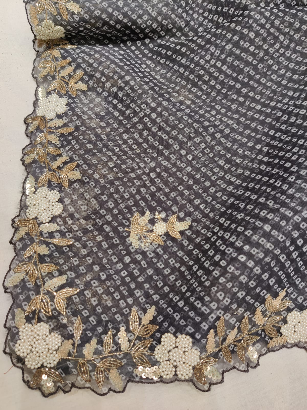 Susil pearl organza saree - Saffronfashionindia