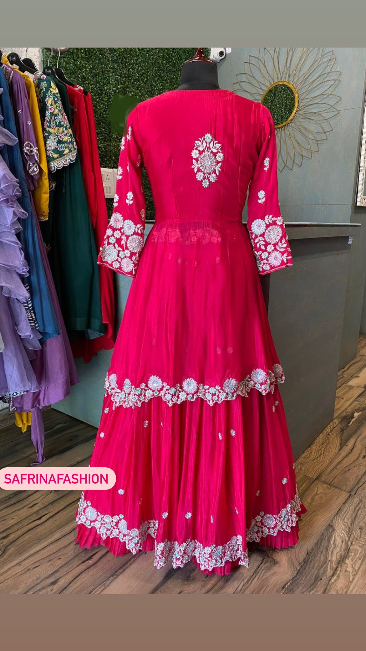 Malvika ramp inspired dress - Saffronfashionindia