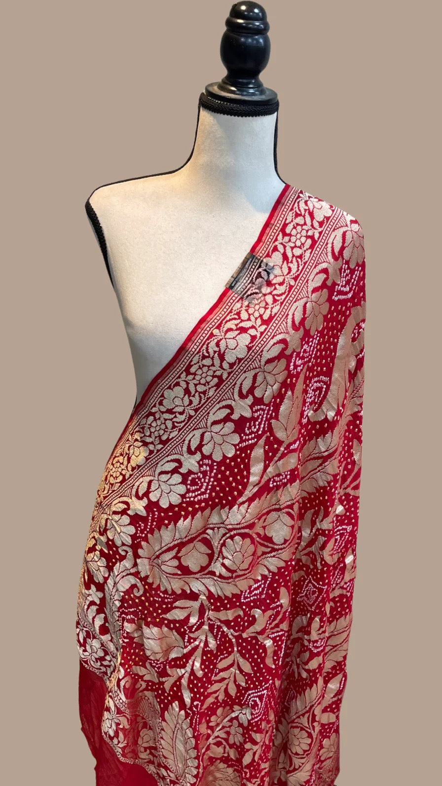 Ravin handloom dupatta - Saffronfashionindia